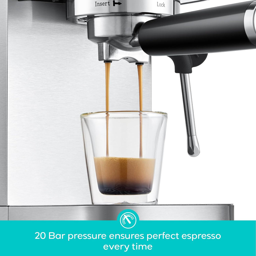 Steam Wand Luxury Coffee Maker