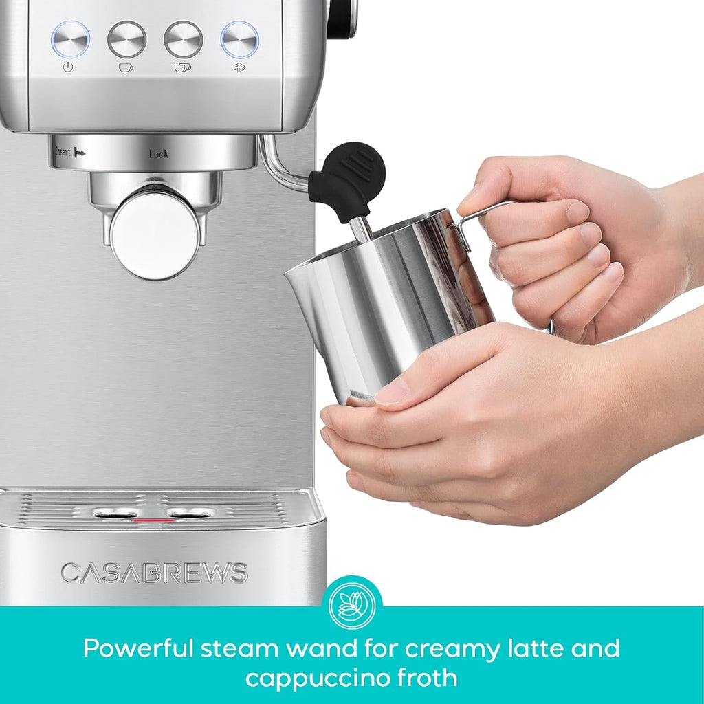 Steam Wand Luxury Coffee Maker